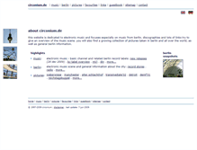 Tablet Screenshot of circonium.de